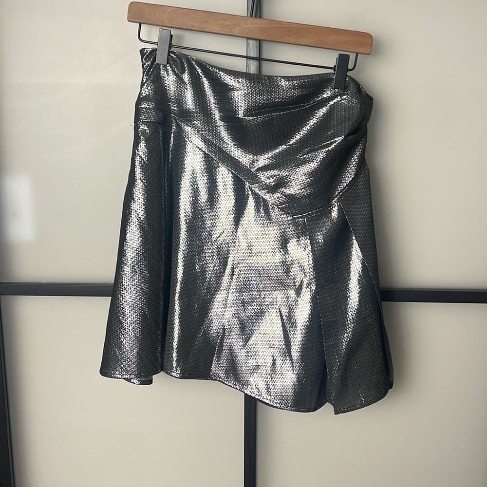 IRO Metallic Kunda Skirt Skirt Size 38 (US 6)